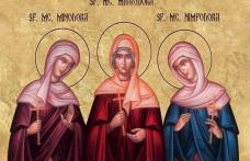 SINAXAR – 10 Septembrie – Sfintele Muceniţe Minodora, Mitrodora şi Nimfodora