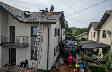 Două case salvate de la incendiu datorită intervenției prompte a pompierilor