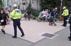 Acțiune a polițiștilor rutieri pentru depistarea pietonilor, bicicliștilor și a celor care se deplasează cu trotinete și nu respectă regulile de circu