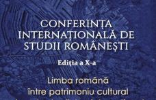 Conferința internațională de studii românești, ediția a X-a, 9-11 octombrie 2025