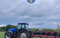 Utilaj agricol în valoare de 35.000 de euro, furat de 2 tineri din Săveni, recuperat de polițiști