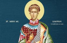 SINAXAR – 26 Octombrie – Sf. Mare Mc. Dimitrie, Izvorâtorul de Mir
