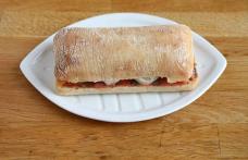 Panini cu somon și mozzarella