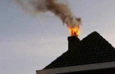 Incendiu la o casă din Cătămărăști Deal, în jurul coșului de fum