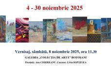 Expoziția „Dascăli și artiști botoșăneni”