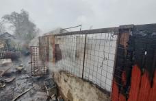 Incendiu într-o gospodărie din comuna Gorbănești: Trei anexe distruse de flăcări