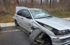 Accident între un autoturism și un microbuz la Bălușeni 