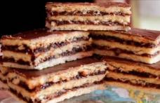 Prăjitură cu gem și nucă (de post)