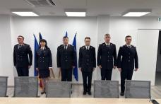 Pompieri înaintați în grad de Ziua Națională a României - FOTO