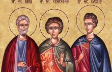 SINAXAR – 10 Decembrie – Sf. Mc. Mina, Ermoghen şi Evgraf