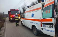 Un bărbat de 87 de ani a murit, iar soția sa, de 81 de ani, a ajuns la spital în urma unui incendiu izbucnit, în această dimineață