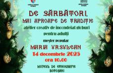 „De sărbători, mai aproape de tradiție” Ateliere creative de încondeiat globuri