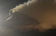 Casă din comuna Cordăreni distrusă în urma unui incendiu