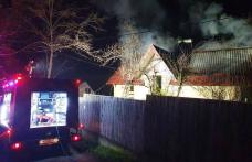 Izolați coșurile de fum! Incendiu produs noaptea trecută, într-o gospodărie din municipiul Botoșani