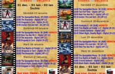 Vezi ce filme vor rula la Cinema „MELODIA” Dorohoi, în perioada 27 decembrie – 7 ianuarie – FOTO