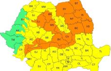 Atenție! Cod portocaliu de vânt pentru județul Botoșani