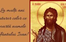 Tradiții de Sfântul Ioan Botezătorul. Ce este interzis astăzi. Cui spunem „La Mulți Ani” de onomastică