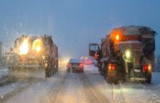 Județul Botoșani: Circulația pe drumurile naționale și județene se desfășoară în condiții de iarnă