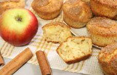 Brioșe cu mere și scorțișoară