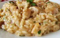 Risotto super cremos cu ciuperci