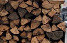 Material lemnos confiscat de polițiști pe bulevardul Victoriei din Dorohoi