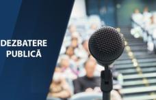 Primăria Dorohoi: Anunț privind organizarea unei întâlniri pentru dezbatere publică
