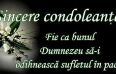 Conducerea şi colectivul Spitalului Dorohoi transmite sincere condoleanţe