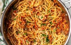 Spaghete cu ton