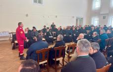 Preoții și pompierii, parteneri în prevenirea incendiilor și a accidentelor casnice în care sunt implicați copii