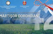 Festivalul Național de Muzică Ușoară Românească „Mărțișor Dorohoian” – În 2026, celebrăm tinerețea și talentul și aducem EUROVISION la Dorohoi!