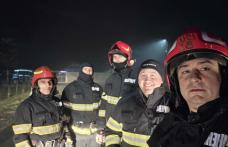 Casa unei femei din Câmpeni în pericol din cauza unui incendiu izbucnit în jurul coșului de fum