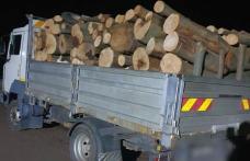 Material lemnos confiscat de polițiștii dorohoieni