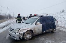 Doi adulți și un bebeluș au ajuns la spital în urma unui accident produs în apropiere de Flămânzi