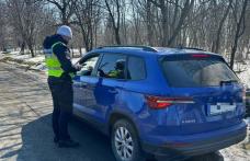 Depistat la volan cu permisul de conducere suspendat