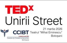 Camera de Comerț și Industrie Botoșani se alătură ca sponsor al primei ediții TEDxUnirii Street
