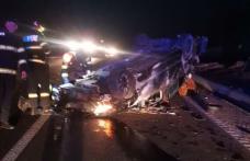 Șofer ajuns la spital după ce s-a răsturnat cu mașina la Zăicești