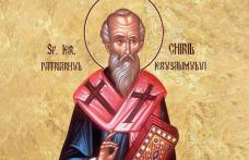 SINAXAR – 18 Martie – Sfântul Ierarh Chiril, Arhiepiscopul Ierusalimului