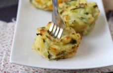 Mini brioșe cu piure de cartofi