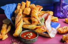 Baghete răsucite din foitaj