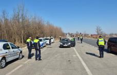 Acțiune a polițiștilor botoșăneni pe drumul european DE 58 pentru prevenirea accidentelor rutiere