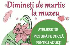 Atelierele de pictură pe sticlă „Dimineți de martie la muzeu”