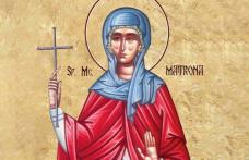 SINAXAR – 27 Martie – Sf. Mc. Matrona din Tesalonic(Denia Acatistului Bunei Vestiri)