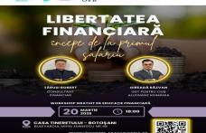 Workshop gratuit de educație financiară pentru tinerii din Botoșani