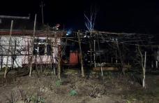 Incendiu generat de jarul căzut din sobă pe materiale combustibile