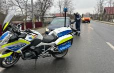 Permis suspendat pentru 60 de zile și amendă de peste 1.200 de lei, după o depășire neregulamentară