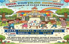 Școala Gimnazială „Ștefan cel Mare” Dorohoi anunță deschiderea perioadei de înscriere pentru clasa pregătitoare