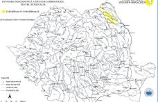 Cod galben de inundații râurile Jijia, Miletin, Sitna și Bahlui