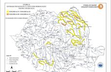 Cod Portocaliu și Galben de inundații pe râurile Siret, Jijia, Miletin și afluenții acestora