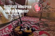 Nu suprasolicitați instalația electrică: pericol de incendiu!