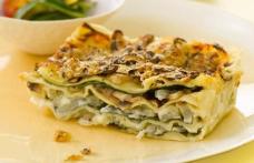 Lasagna de somon și fistic